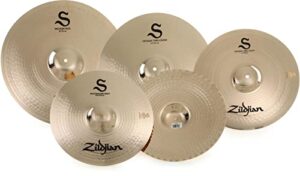 zildjian s series performer 4-piece cymbal set