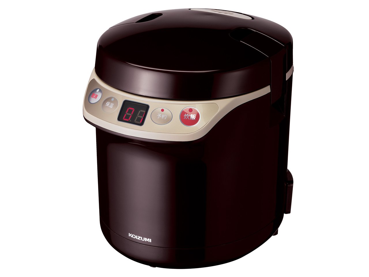 KOIZUMI Rice cooker 0.5 to 1.5 Go (about 90 ~ 270m) KSC-1511/T (Brown)