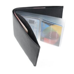 ALLmuis Amazing Men and Women Slim Leather wonder Wow Wallet - Credit Card Protector - RFID Blocking Case