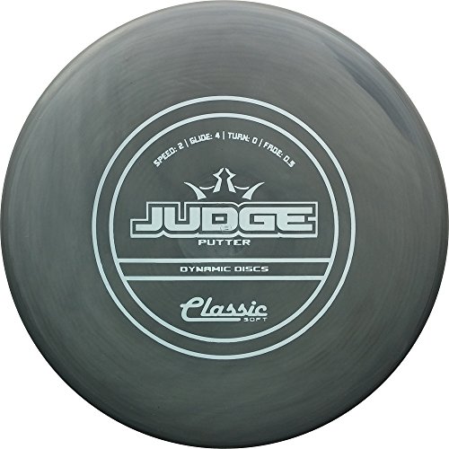 Dynamic Discs Classic Soft Judge Putter Golf Disc [Colors may vary] - 173-176g