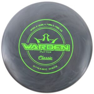 dynamic discs classic warden putter golf disc [colors may vary] - 173-176g