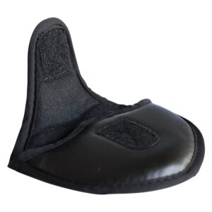 Mallet Golf Putter Headcover Black Oversize Leatherette Head Cover