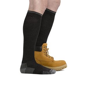 Darn Tough Westerner OTC Light Cushion Sock - Men's Charcoal Large