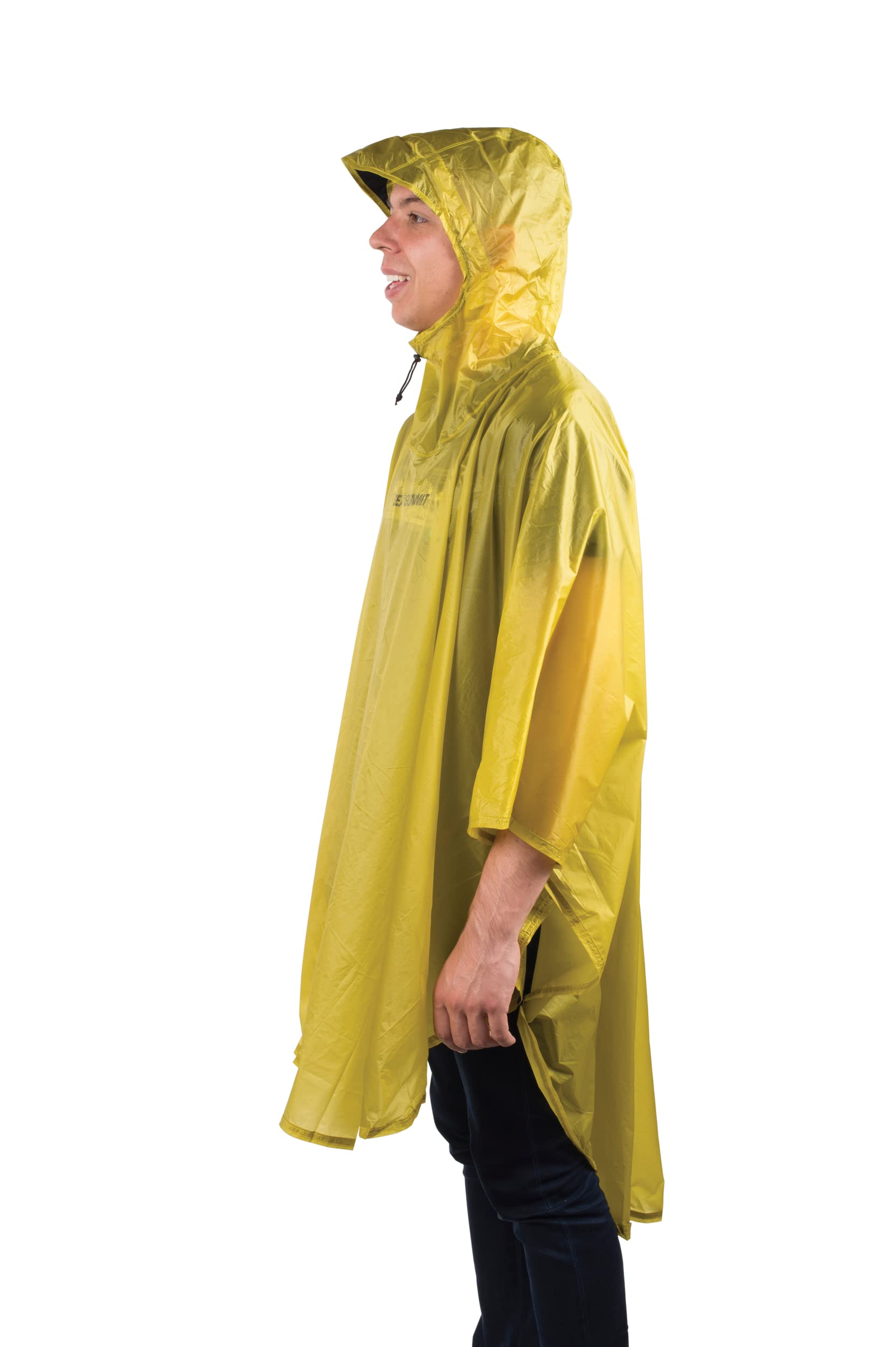 Sea to Summit Ultra-Sil Nano Poncho Raincoat and Pack Cover, Lime