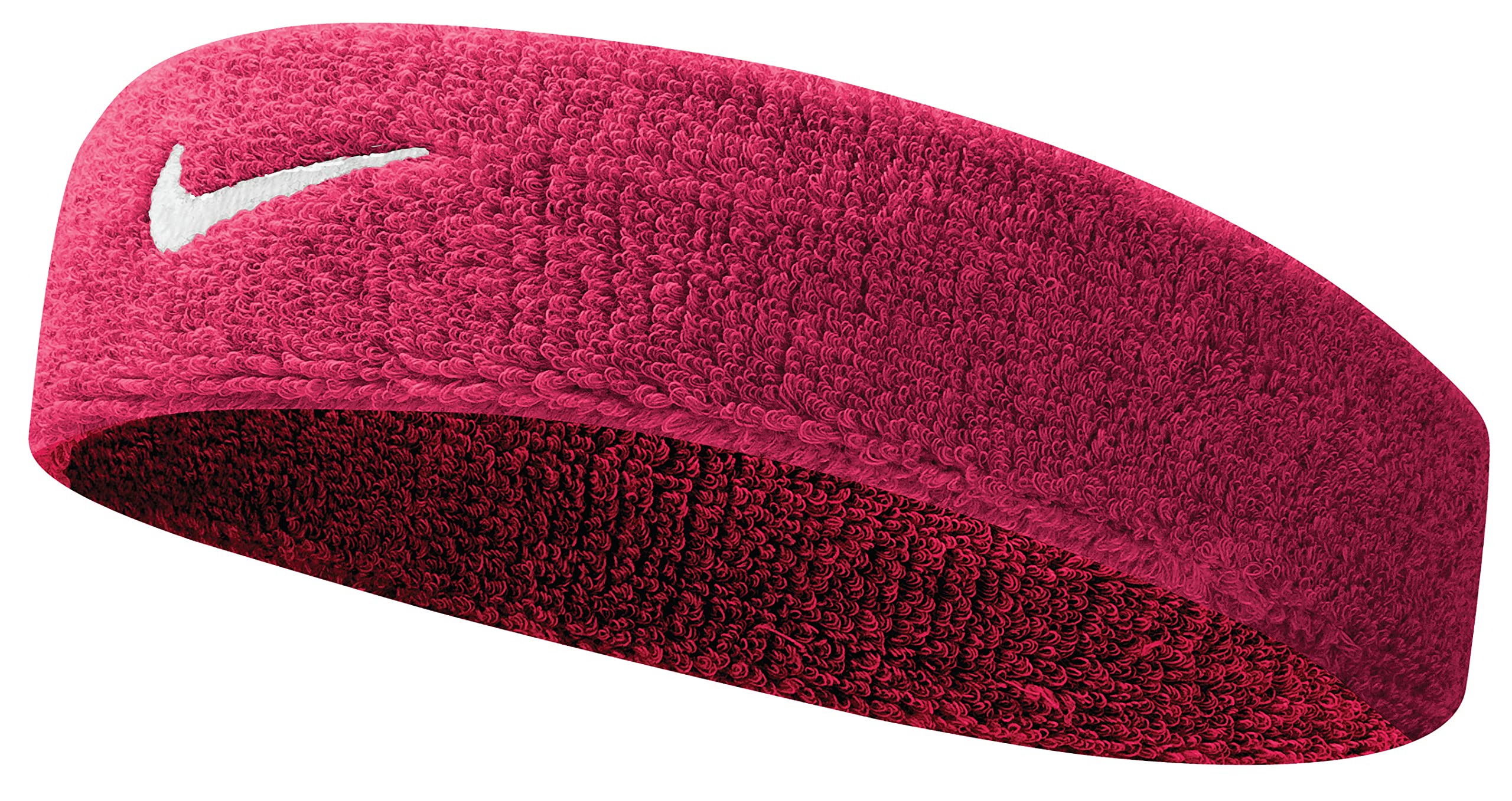 Nike Swoosh Headband OSFM,Vivid Pink/White