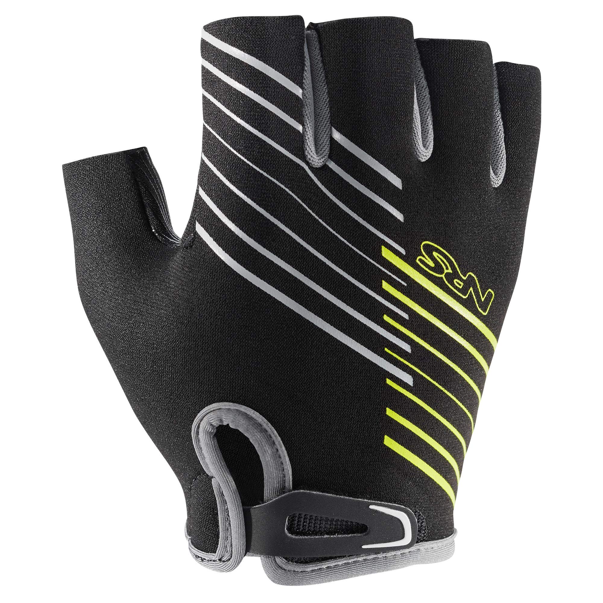 NRS Half-Finger Guide Gloves (Black, XX-Large)