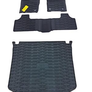 Jeep Grand Cherokee Rubber Slush Floor Mats & Cargo Tray Liner Set Mopar