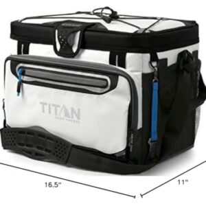 Arctic Zone Titan Deep Freeze 30 Can Zipperless Cooler, White