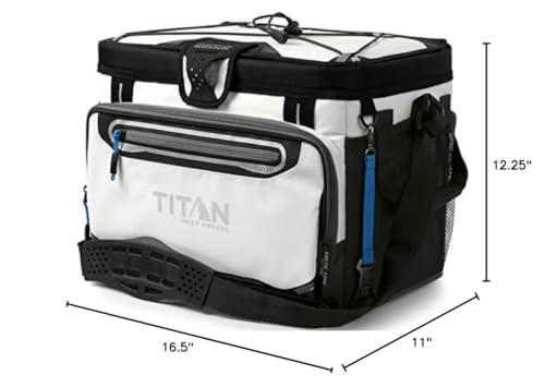 Arctic Zone Titan Deep Freeze 30 Can Zipperless Cooler, White