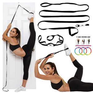 STUNT STAND® Door Flexibility & Stretching Leg Strap - Great for Cheer, Dance, Gymnastics or ANY Sport! FREE How-To-Use Links Included …