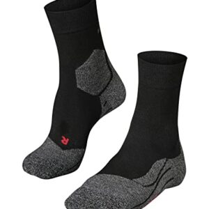 FALKE Men's RU3 Comfort Running Socks, Mid Calf, Thick Cushion, Anatomic Fit, Breathable Quick Dry, Organic Lyocell, 1 Pair