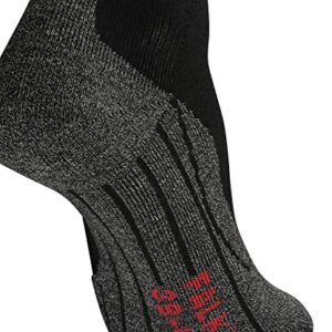 FALKE Men's RU3 Comfort Running Socks, Mid Calf, Thick Cushion, Anatomic Fit, Breathable Quick Dry, Organic Lyocell, 1 Pair