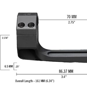 Vortex Optics Precision Extended Cantilever Mount - 30mm