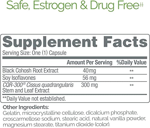 Estroven Weight Management for Menopause Relief - 30 Ct. - Clinically Proven Ingredients Help Manage Weight, Provide Night Sweats & Hot Flash Relief - Drug-Free & Gluten-Free Caplets