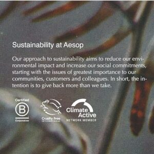 Aesop Resolute Hydrating Body Balm - Hydrate and Nourish The Skin - Formulated with Shea Butter, Oils of Wheat Germ, and Sweet Almond - 16.7 oz