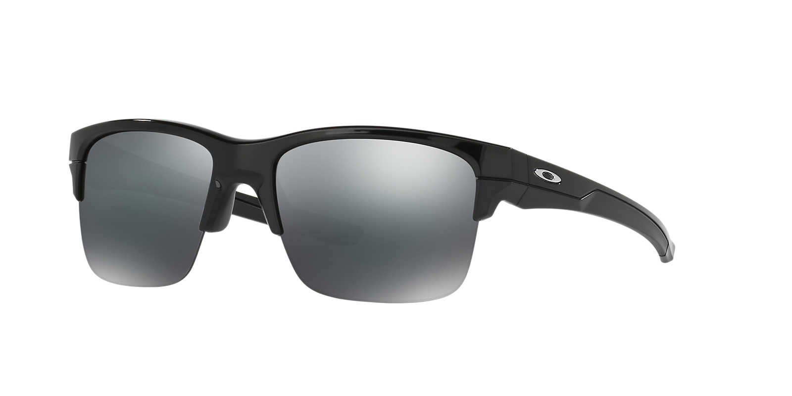 Oakley ThinkLink Sunglasses, Thinlink Polished Black W/Black Iridium, One Size