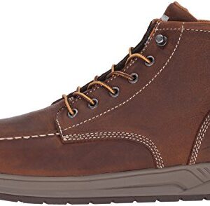 Carhartt Men's CMX4023 Lightweight Casual Wedge, 4" Soft Moc Toe Brown, 10 M US