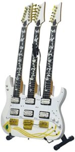 axe heaven sv-202 steve vai signature jem triple neck mini guitar