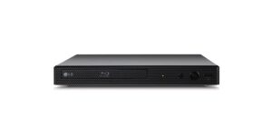 lg bp350 blu-ray player with streaming services and built-in wi-fi, black