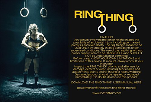 Power Monkey: Ring Thing ®, Gymnastics Rings, Dream Machine (Adult)