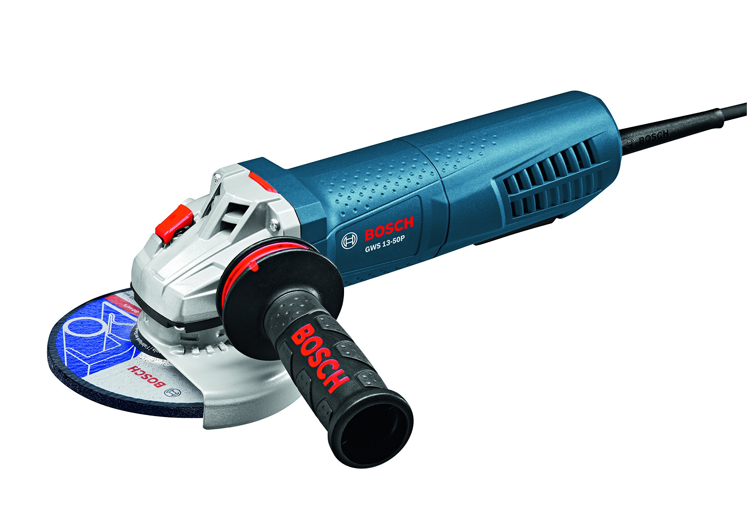 BOSCH GWS13-50P High-Performance Angle Grinder with Paddle Switch, 5",Black