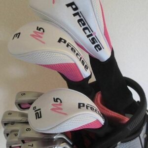 Ladies Complete Golf Set Driver, Fairway Wood, Hybrid, Irons, Putter, Clubs and Stand Bag Womens Clubs Set