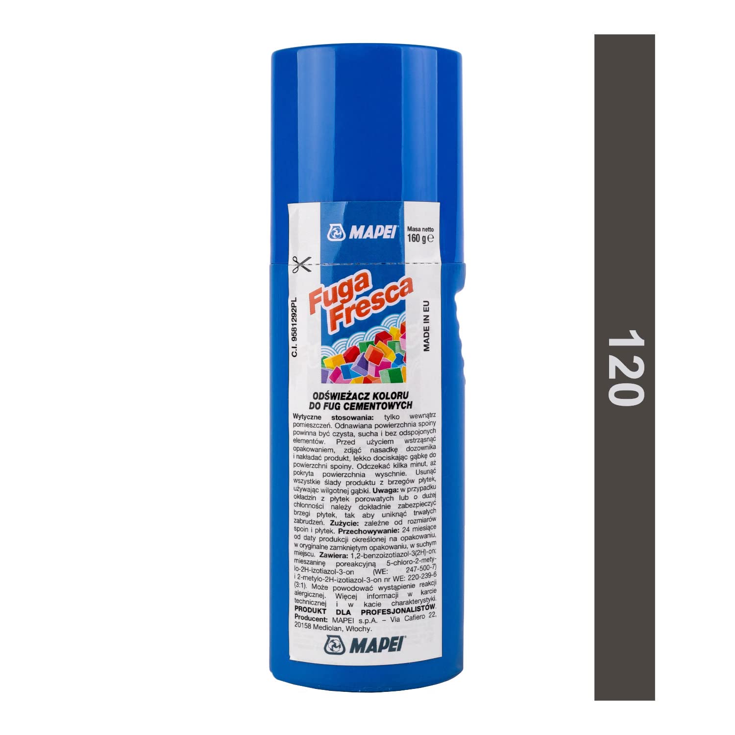 Mapei Fuga Fresca Coloured Grout Reviver Black 120