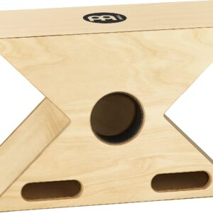 Meinl Hybrid Slaptop Cajon Box Drum with Snare and Bongo, Forward Sound Ports - MADE IN EUROPE - Baltic Birch Wood, 2-YEAR WARRANTY (HTOPCAJ3NT)