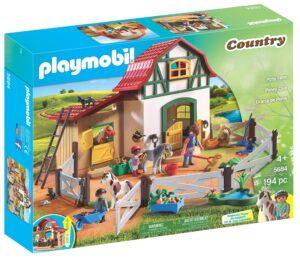 playmobil pony farm