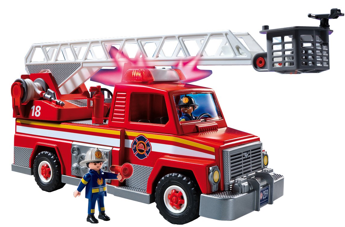 Playmobil Rescue Ladder Unit Playset