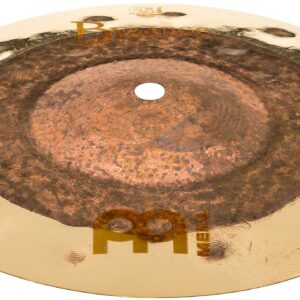 Meinl Cymbals Byzance 10" Dual Splash — MADE IN TURKEY — Hand Hammered B20 Bronze, 2-YEAR WARRANTY, B10DUS, inch