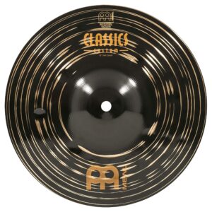 Meinl 10" Splash Cymbal - Classics Custom Dark - Made in Germany, 2-YEAR WARRANTY (CC10DAS)