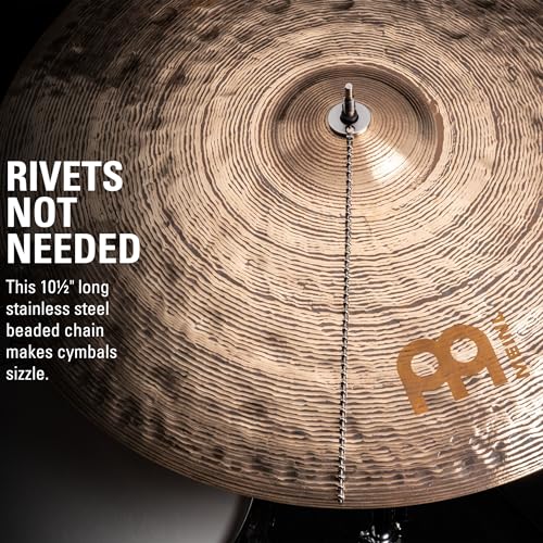 Meinl Cymbal Bacon - Cymbal Sizzler for Rides, Crashes, Chinas, and Effect Cymbals with No Rivets Required (BACON)