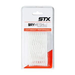 stx lacrosse dry mesh packet, white, lite