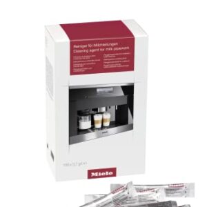 Miele Original Pipework Cleaner, Hygienically Clean Milk Pipework in Coffee Machines, 100 Packets