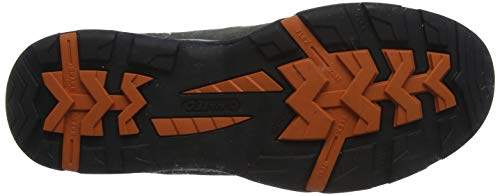 HI-TEC Men's Wide Fit Bandera II Water Proof Mens Boots in Charcoal/Graphite/Burnt Orange in Size UK 8 (EU 42/US 9)