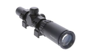 truglo trubrite 30 hunter 30mm compact waterproof, shockproof, fogproof gun hunting scope, 1-4 x 24mm, matte black