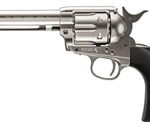 Umarex Colt Peacemaker Revolver Single Action Army Six-Shooter .177 Caliber Air Pistol, Pellet Gun, Black