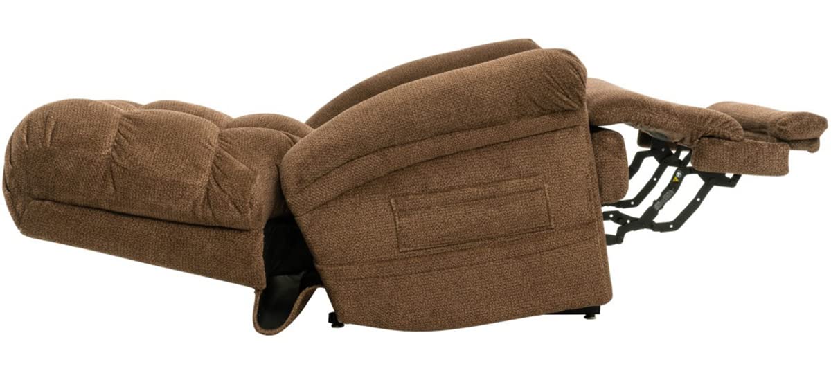 Windermere Burton NM1650 Power Lift Chair Recliner Infinite Position with Trendelenburg by Mega Motion - NutMeg