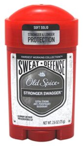 old spice anti-perspirant 2.6 ounce stronger swag soft solid (76ml) (3 pack)