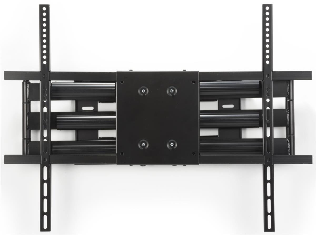 Displays2go Articulating TV Wall Mount for 42-90 Inch HDTV, Steel, Panning/Tilting VESA Bracket (HVAWM4290L)