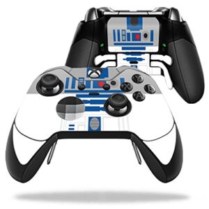 mightyskins skin compatible with microsoft xbox one elite controller - cyber bot | protective, durable, and unique vinyl decal wrap cover | easy to apply, remove, and change styles | made in the usa