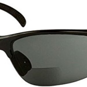 Pink Ribbon Shades Sport Wrap Bifocal Sunglasses - Outdoor Reading/Activity Sunglasses (Black, 2 x)