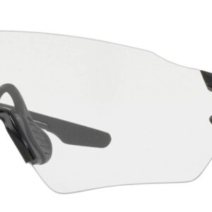 Oakley Men's OO9328 SI Tombstone Spoil Oval Sunglasses, Matte Black/Clear, 39 mm