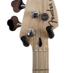 Gator Frameworks Acoustic/Electric Guitar Wall Hanger with Black Mounting Plate (GFW-GTR-HNGRBLK)