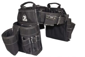 gatorback professional carpenter's tool belt combo w/air-channel pro comfort back support belt. (medium 31-35 inch waist)