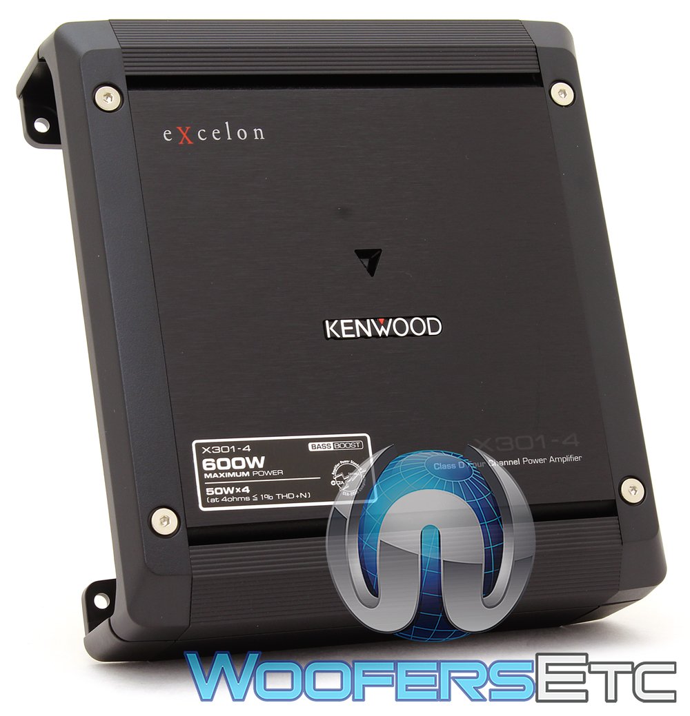 Kenwood Excelon X301-4 4-Channel Car Amplifier