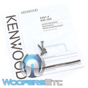 Kenwood Excelon X301-4 4-Channel Car Amplifier