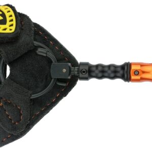 Tru-Fire Spark Youth Buckle Foldback Archery Bow Release - Adjustable Black Strap for Smaller Wrists