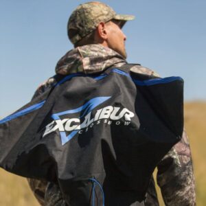 Excalibur Poncho Hunting Durable Lightweight Versatile Spacious Zippered Soft Flexible Crossbow Case with Shoulder Straps